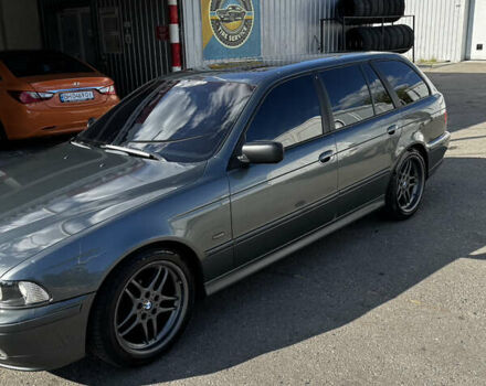 Серый БМВ 5 Серия, объемом двигателя 2.5 л и пробегом 331 тыс. км за 7000 $, фото 2 на Automoto.ua