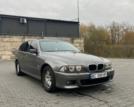 Серый БМВ 5 Серия, объемом двигателя 3 л и пробегом 260 тыс. км за 5200 $, фото 1 на Automoto.ua
