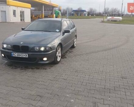 Серый БМВ 5 Серия, объемом двигателя 2.5 л и пробегом 522 тыс. км за 3850 $, фото 2 на Automoto.ua