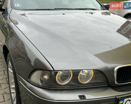 Серый БМВ 5 Серия, объемом двигателя 2.5 л и пробегом 300 тыс. км за 4750 $, фото 13 на Automoto.ua