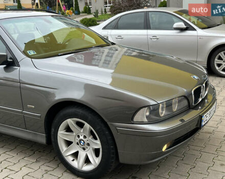 Серый БМВ 5 Серия, объемом двигателя 2.5 л и пробегом 300 тыс. км за 4750 $, фото 14 на Automoto.ua