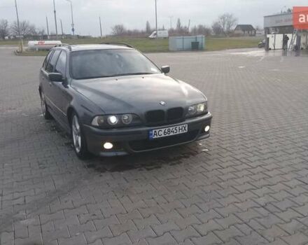 Серый БМВ 5 Серия, объемом двигателя 2.5 л и пробегом 522 тыс. км за 3850 $, фото 1 на Automoto.ua