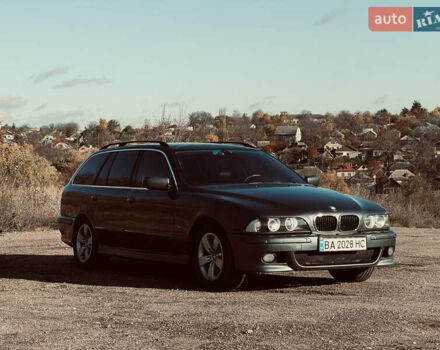 Серый БМВ 5 Серия, объемом двигателя 3 л и пробегом 313 тыс. км за 5900 $, фото 2 на Automoto.ua