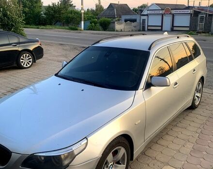 Серый БМВ 5 Серия, объемом двигателя 3 л и пробегом 420 тыс. км за 7500 $, фото 1 на Automoto.ua