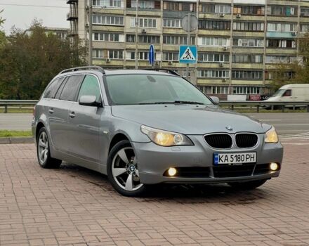 Серый БМВ 5 Серия, объемом двигателя 2.5 л и пробегом 270 тыс. км за 6999 $, фото 1 на Automoto.ua