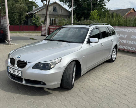 Серый БМВ 5 Серия, объемом двигателя 2.5 л и пробегом 355 тыс. км за 5299 $, фото 2 на Automoto.ua