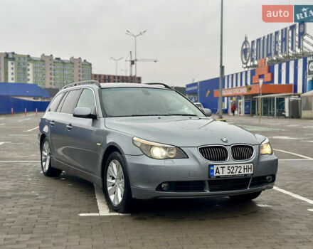 Серый БМВ 5 Серия, объемом двигателя 2.5 л и пробегом 336 тыс. км за 6999 $, фото 1 на Automoto.ua