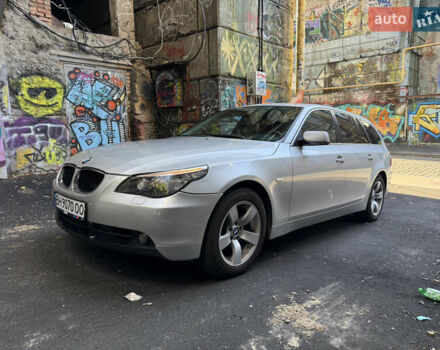 Серый БМВ 5 Серия, объемом двигателя 2.5 л и пробегом 350 тыс. км за 6500 $, фото 2 на Automoto.ua