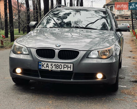 Серый БМВ 5 Серия, объемом двигателя 2.5 л и пробегом 321 тыс. км за 6499 $, фото 4 на Automoto.ua