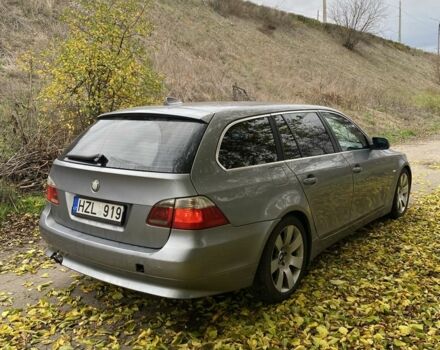 Серый БМВ 5 Серия, объемом двигателя 3 л и пробегом 360 тыс. км за 4900 $, фото 5 на Automoto.ua