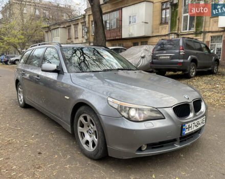 Сірий БМВ 5 Серія, об'ємом двигуна 3 л та пробігом 344 тис. км за 6999 $, фото 1 на Automoto.ua