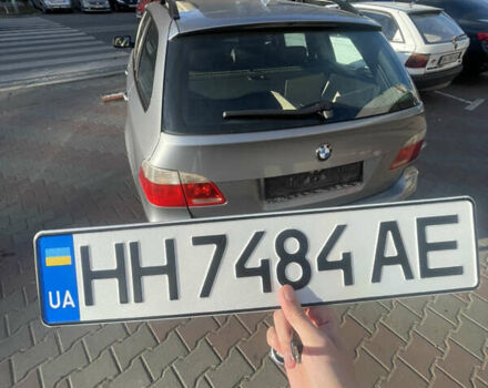 Сірий БМВ 5 Серія, об'ємом двигуна 3 л та пробігом 344 тис. км за 6999 $, фото 19 на Automoto.ua