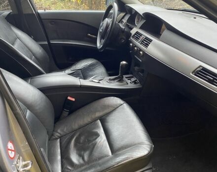 Серый БМВ 5 Серия, объемом двигателя 3 л и пробегом 360 тыс. км за 4900 $, фото 10 на Automoto.ua