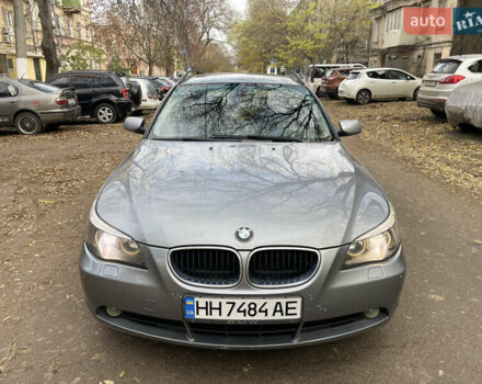 Сірий БМВ 5 Серія, об'ємом двигуна 3 л та пробігом 344 тис. км за 6999 $, фото 2 на Automoto.ua