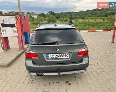 Серый БМВ 5 Серия, объемом двигателя 2.99 л и пробегом 323 тыс. км за 8500 $, фото 1 на Automoto.ua