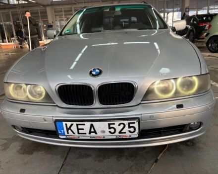 Серый БМВ 5 Серия, объемом двигателя 2.5 л и пробегом 333 тыс. км за 3200 $, фото 1 на Automoto.ua