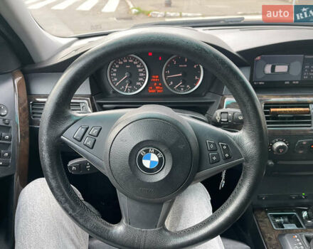 Сірий БМВ 5 Серія, об'ємом двигуна 3 л та пробігом 344 тис. км за 6999 $, фото 10 на Automoto.ua