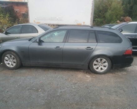 Серый БМВ 5 Серия, объемом двигателя 2.5 л и пробегом 360 тыс. км за 3000 $, фото 2 на Automoto.ua