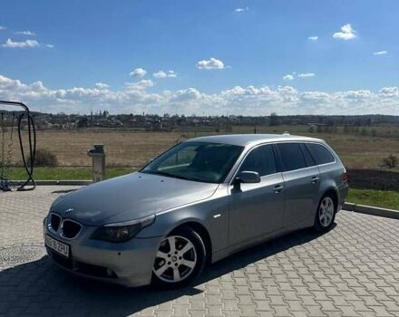 Серый БМВ 5 Серия, объемом двигателя 2.5 л и пробегом 350 тыс. км за 2999 $, фото 1 на Automoto.ua