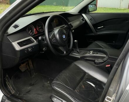 Серый БМВ 5 Серия, объемом двигателя 3 л и пробегом 300 тыс. км за 4900 $, фото 5 на Automoto.ua