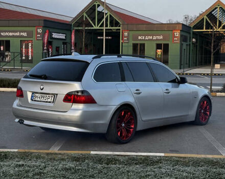 Серый БМВ 5 Серия, объемом двигателя 3 л и пробегом 343 тыс. км за 8400 $, фото 5 на Automoto.ua