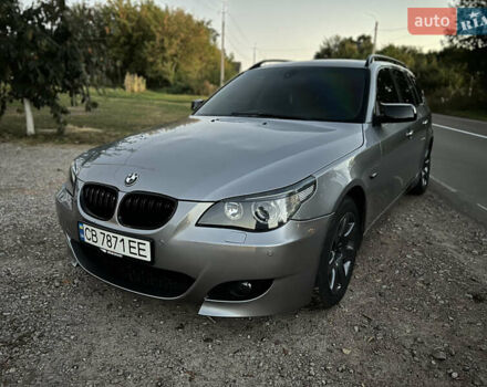 Серый БМВ 5 Серия, объемом двигателя 2.99 л и пробегом 286 тыс. км за 9000 $, фото 4 на Automoto.ua