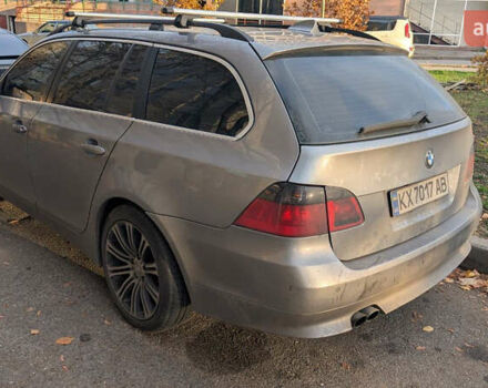 Серый БМВ 5 Серия, объемом двигателя 2.99 л и пробегом 428 тыс. км за 9800 $, фото 2 на Automoto.ua