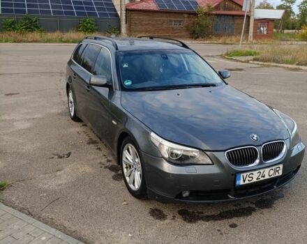 Серый БМВ 5 Серия, объемом двигателя 2.5 л и пробегом 250 тыс. км за 4100 $, фото 1 на Automoto.ua