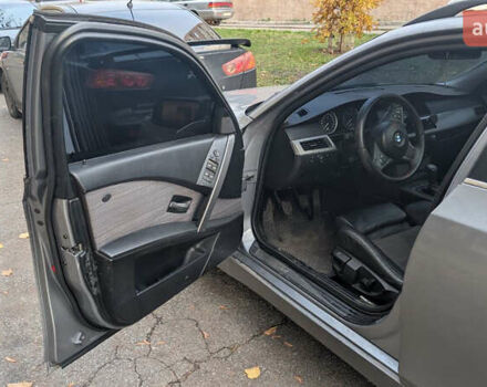 Серый БМВ 5 Серия, объемом двигателя 2.99 л и пробегом 428 тыс. км за 9800 $, фото 9 на Automoto.ua