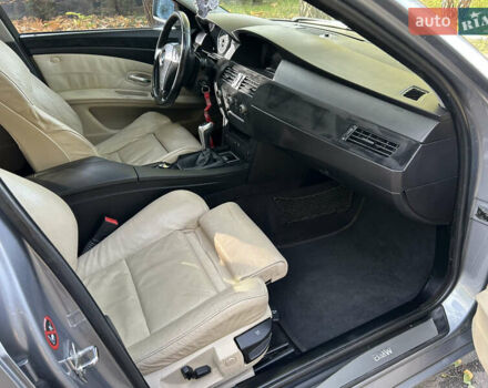 Серый БМВ 5 Серия, объемом двигателя 2.5 л и пробегом 449 тыс. км за 7000 $, фото 10 на Automoto.ua