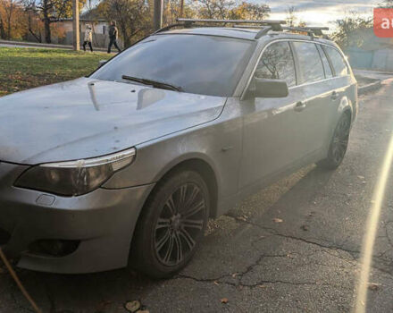 Серый БМВ 5 Серия, объемом двигателя 2.99 л и пробегом 428 тыс. км за 9800 $, фото 6 на Automoto.ua