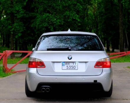 Серый БМВ 5 Серия, объемом двигателя 3 л и пробегом 294 тыс. км за 8300 $, фото 2 на Automoto.ua