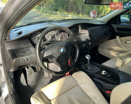 Серый БМВ 5 Серия, объемом двигателя 2.5 л и пробегом 449 тыс. км за 7000 $, фото 4 на Automoto.ua