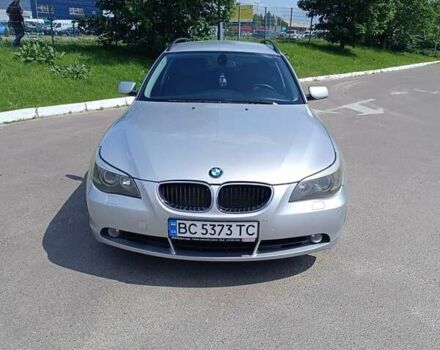 Серый БМВ 5 Серия, объемом двигателя 2 л и пробегом 230 тыс. км за 8000 $, фото 1 на Automoto.ua