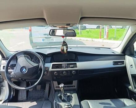 Серый БМВ 5 Серия, объемом двигателя 2 л и пробегом 230 тыс. км за 8000 $, фото 7 на Automoto.ua