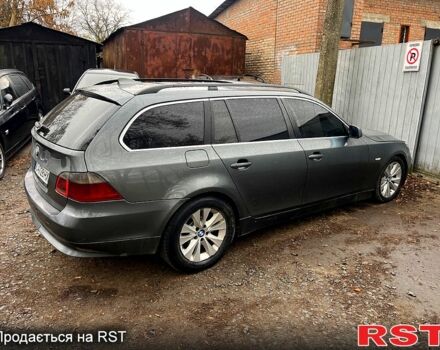 Серый БМВ 5 Серия, объемом двигателя 2 л и пробегом 409 тыс. км за 8300 $, фото 2 на Automoto.ua