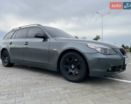 Серый БМВ 5 Серия, объемом двигателя 2 л и пробегом 437 тыс. км за 6200 $, фото 5 на Automoto.ua