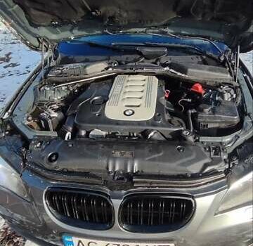 Серый БМВ 5 Серия, объемом двигателя 2.5 л и пробегом 480 тыс. км за 8500 $, фото 7 на Automoto.ua