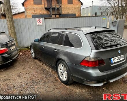 Серый БМВ 5 Серия, объемом двигателя 2 л и пробегом 409 тыс. км за 8300 $, фото 4 на Automoto.ua