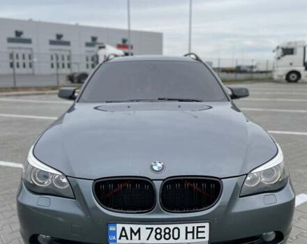 Серый БМВ 5 Серия, объемом двигателя 2 л и пробегом 437 тыс. км за 6500 $, фото 8 на Automoto.ua