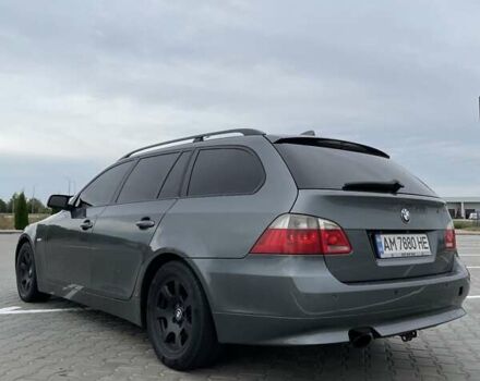 Серый БМВ 5 Серия, объемом двигателя 2 л и пробегом 437 тыс. км за 6200 $, фото 4 на Automoto.ua
