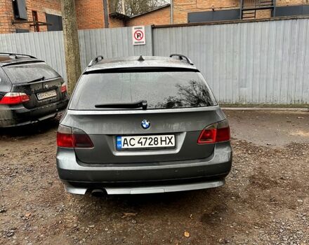 Серый БМВ 5 Серия, объемом двигателя 2 л и пробегом 409 тыс. км за 8300 $, фото 3 на Automoto.ua