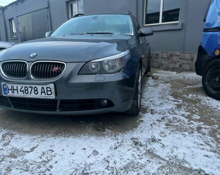 Серый БМВ 5 Серия, объемом двигателя 2 л и пробегом 284 тыс. км за 7500 $, фото 1 на Automoto.ua