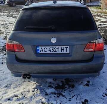 Серый БМВ 5 Серия, объемом двигателя 2.5 л и пробегом 480 тыс. км за 8500 $, фото 5 на Automoto.ua