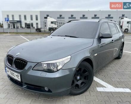 Серый БМВ 5 Серия, объемом двигателя 2 л и пробегом 437 тыс. км за 6500 $, фото 9 на Automoto.ua