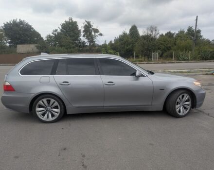 Серый БМВ 5 Серия, объемом двигателя 3 л и пробегом 267 тыс. км за 8300 $, фото 5 на Automoto.ua