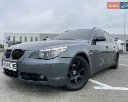 Серый БМВ 5 Серия, объемом двигателя 2 л и пробегом 437 тыс. км за 6200 $, фото 20 на Automoto.ua