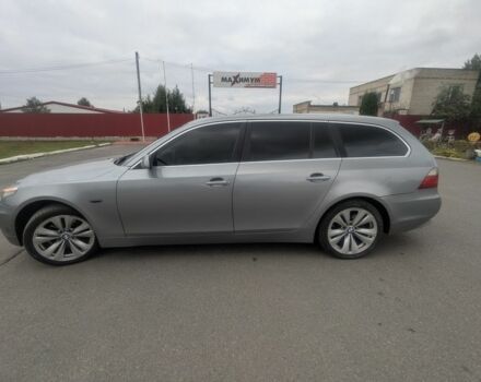 Серый БМВ 5 Серия, объемом двигателя 3 л и пробегом 267 тыс. км за 8300 $, фото 3 на Automoto.ua