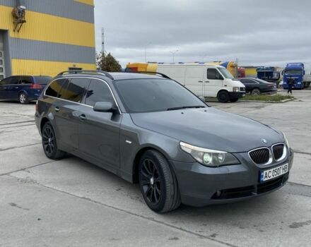 Серый БМВ 5 Серия, объемом двигателя 3 л и пробегом 350 тыс. км за 7500 $, фото 1 на Automoto.ua