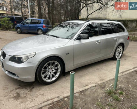 Серый БМВ 5 Серия, объемом двигателя 2.99 л и пробегом 421 тыс. км за 11500 $, фото 1 на Automoto.ua